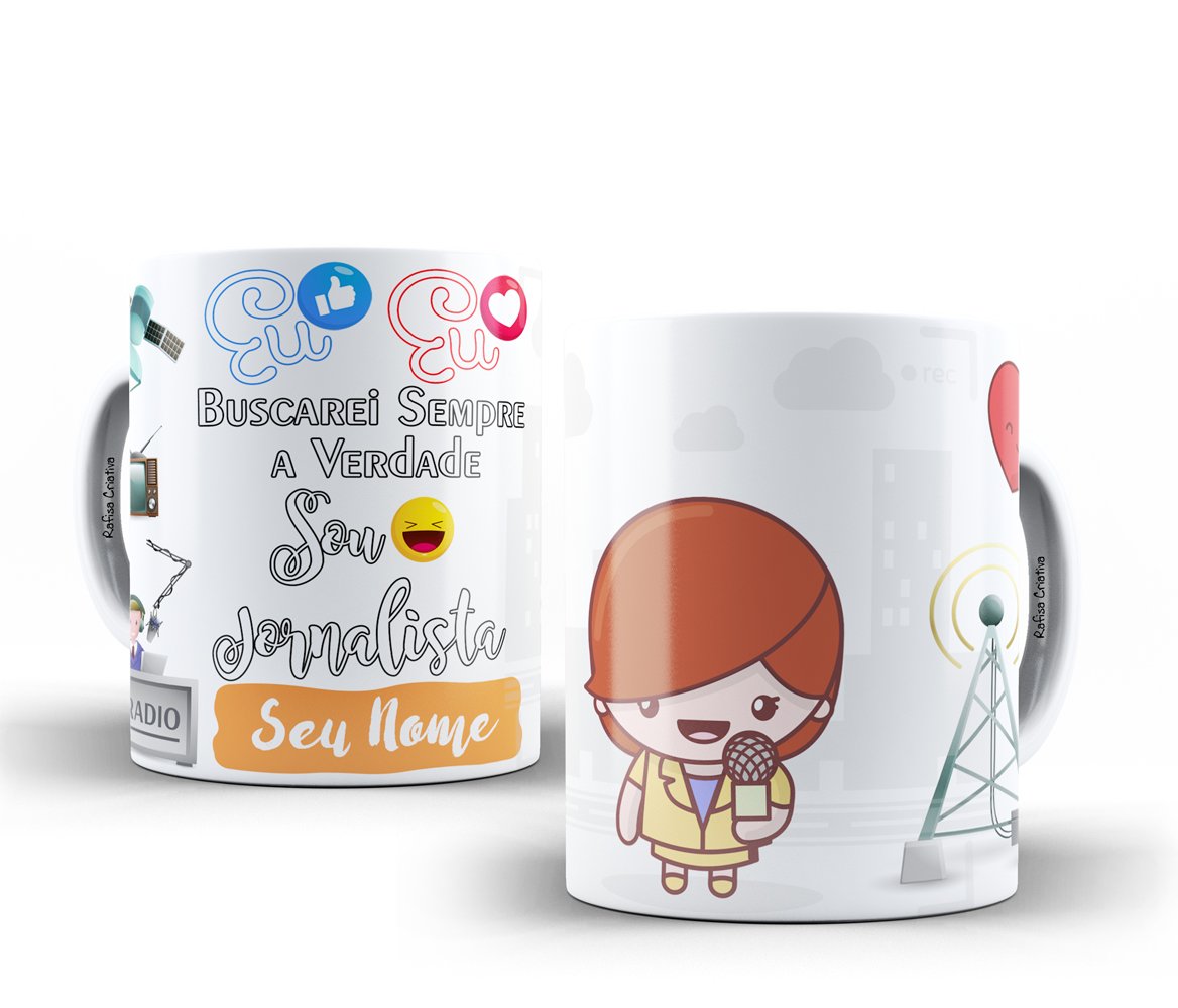 Caneca Jornalista